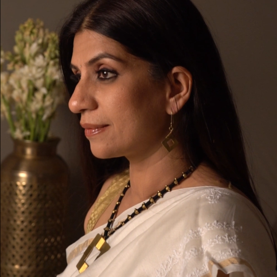 Brass Jewellery Earring & Necklace Set - Indian Handloomz