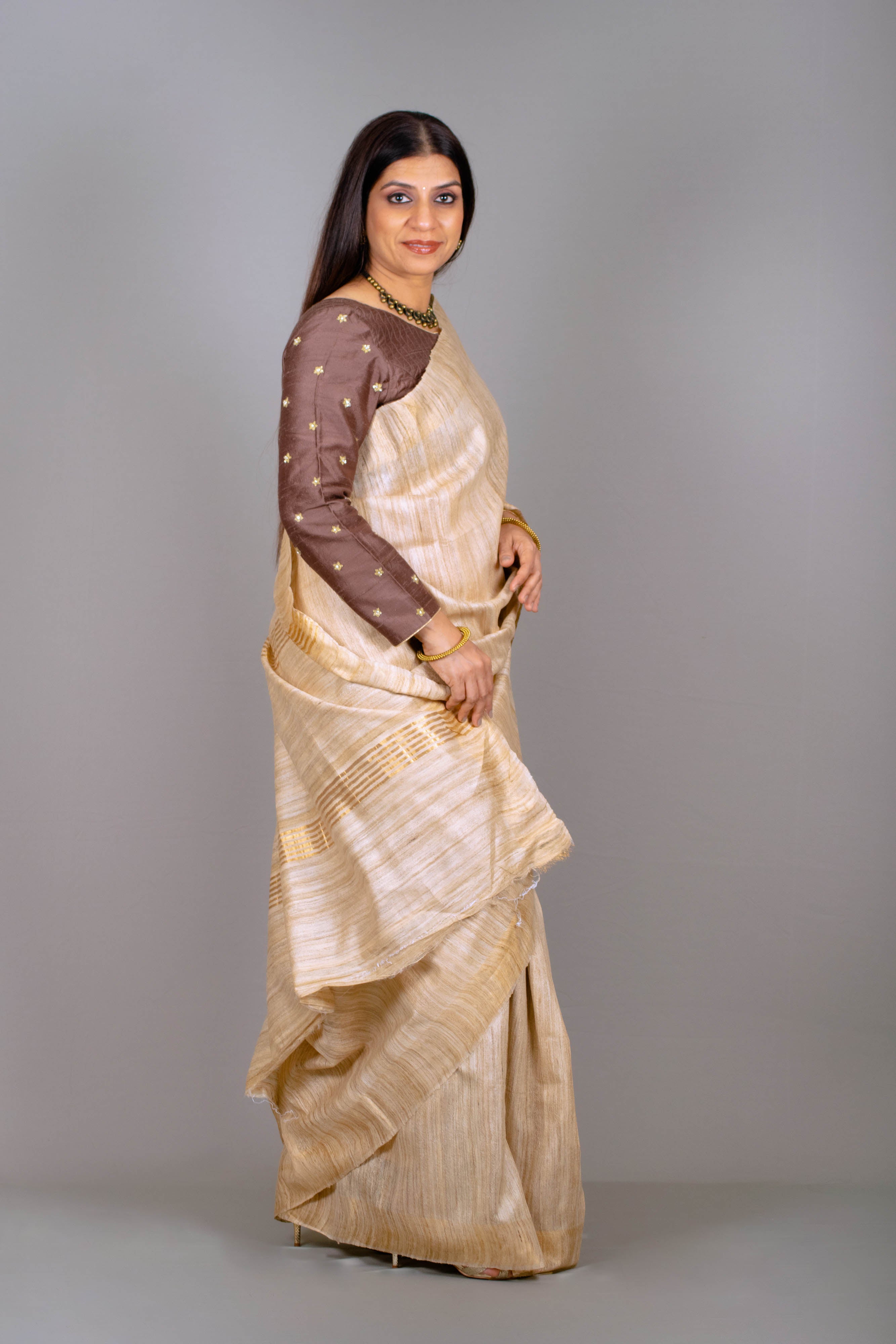 fancy designer wedding bridal party wear saree