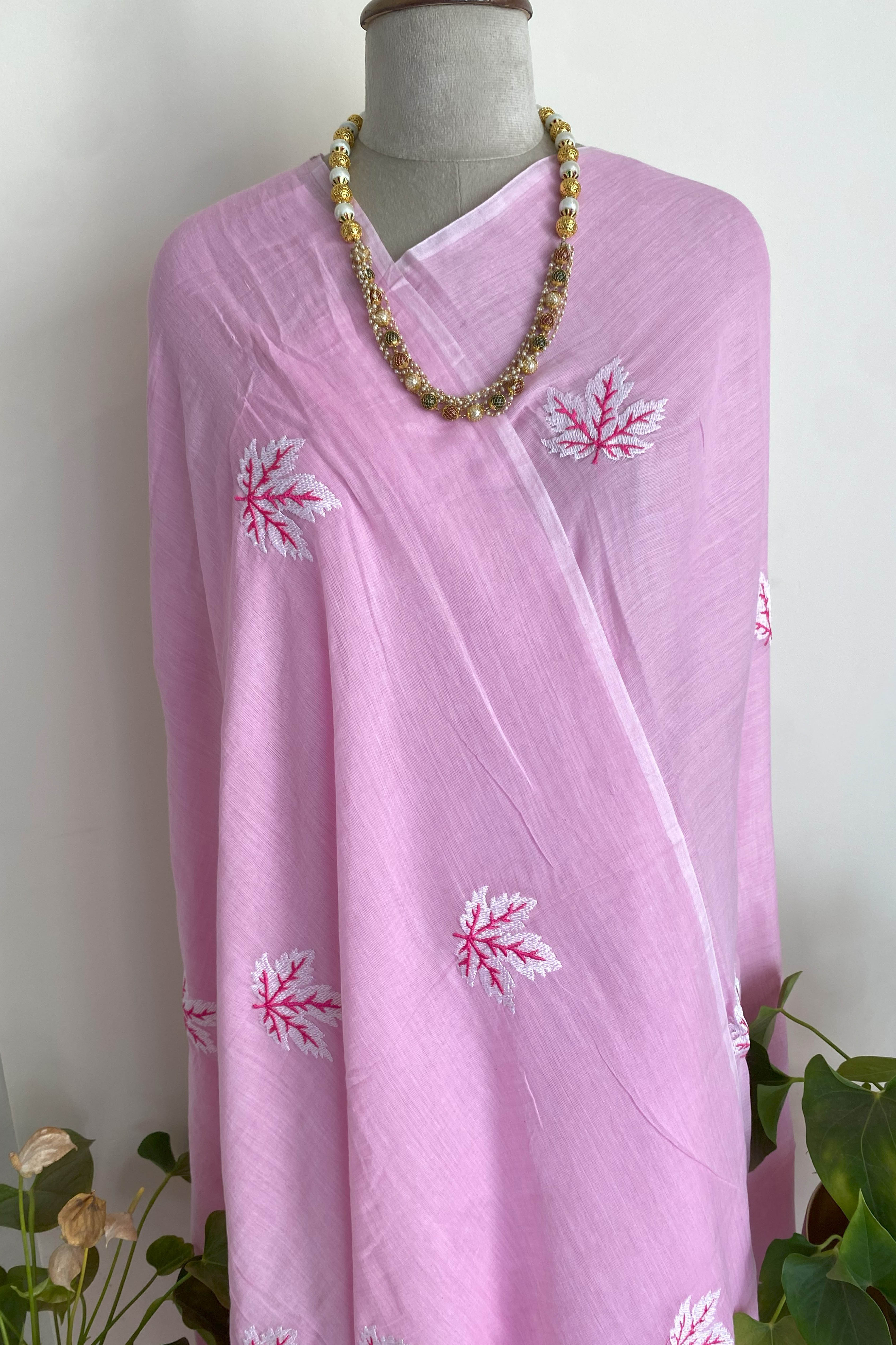 Gulabo Pure Mul Cotton Saree