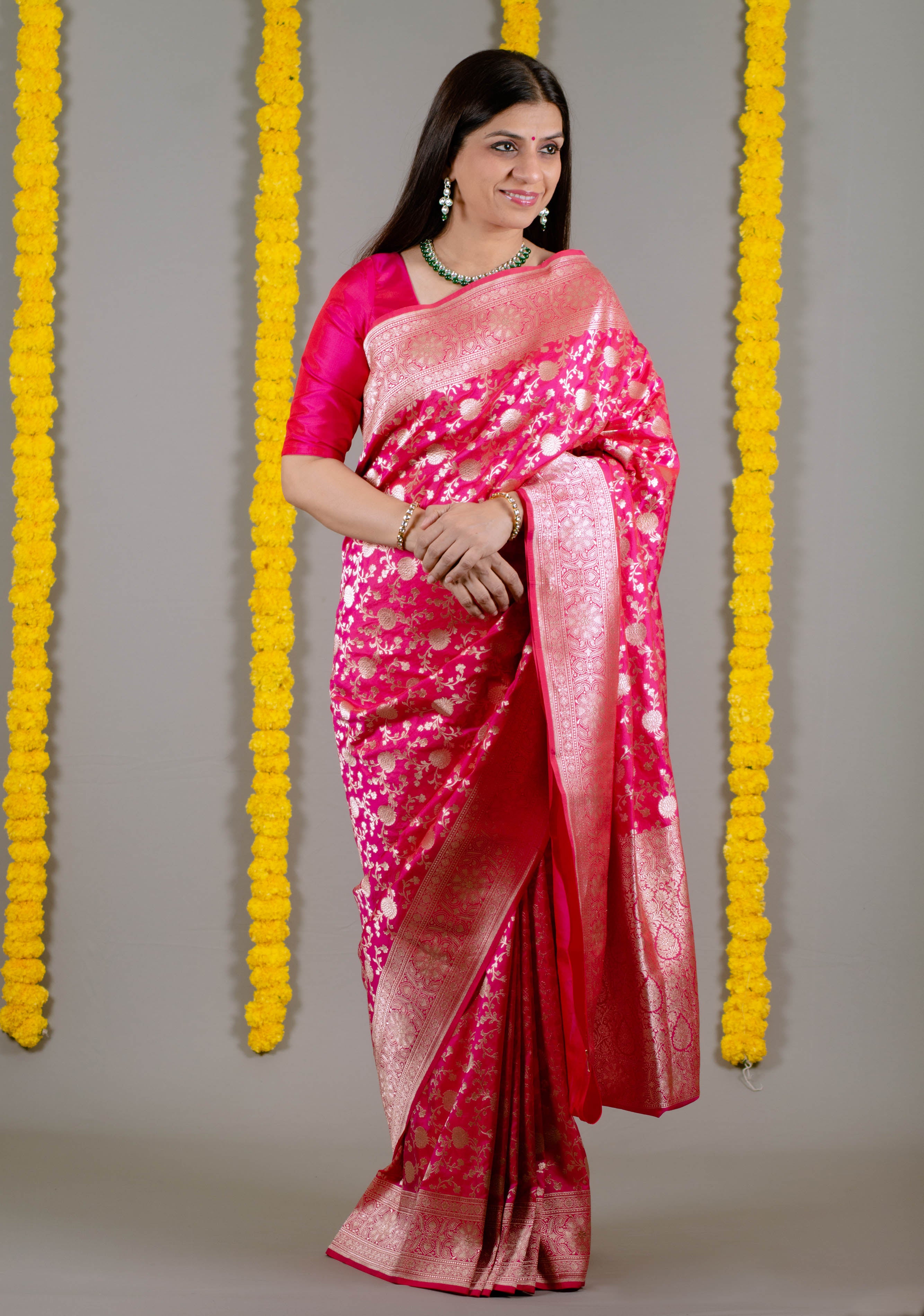 fancy designer wedding bridal party wear saree