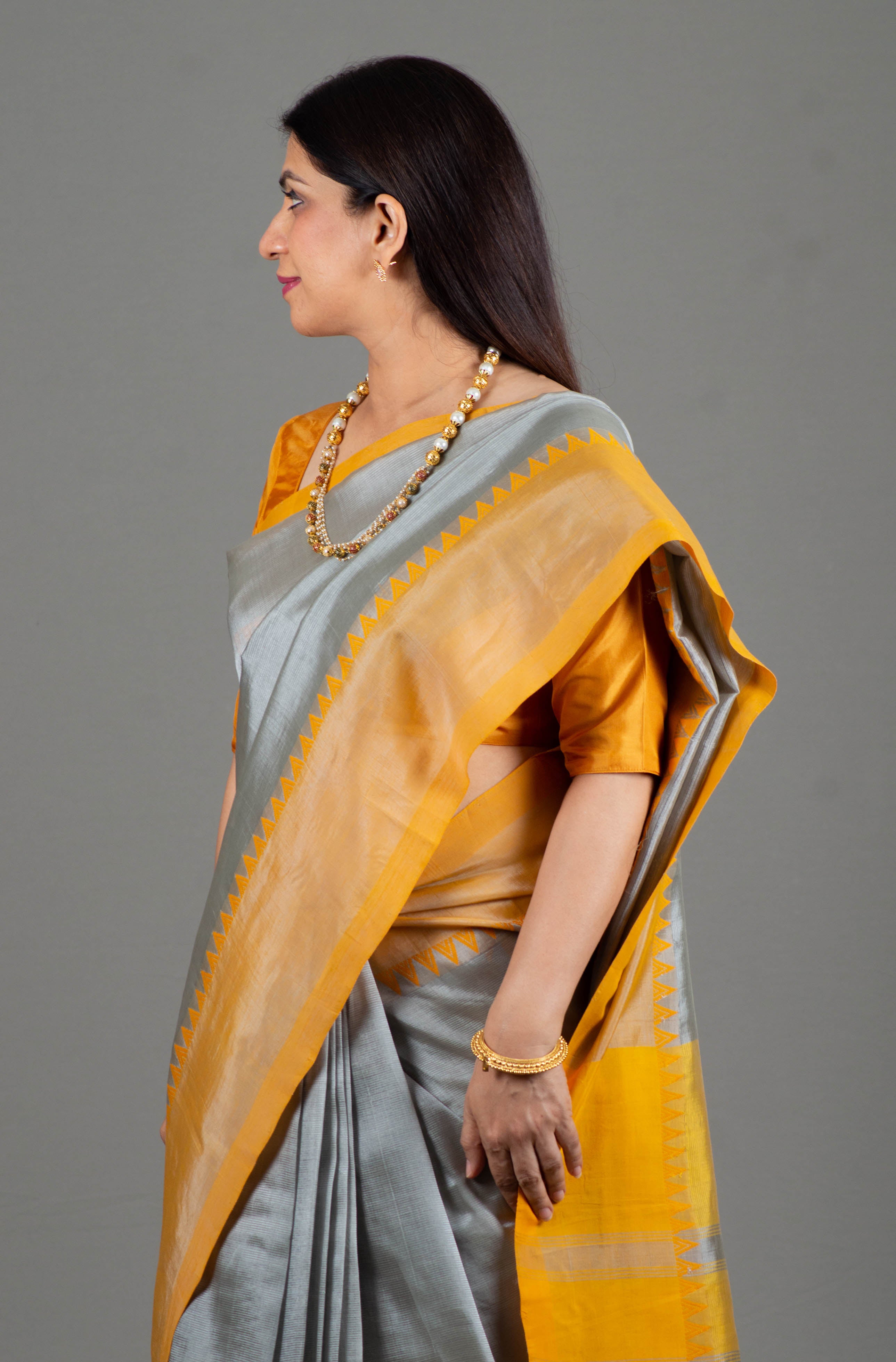 fancy designer wedding bridal party wear saree rock aur rani