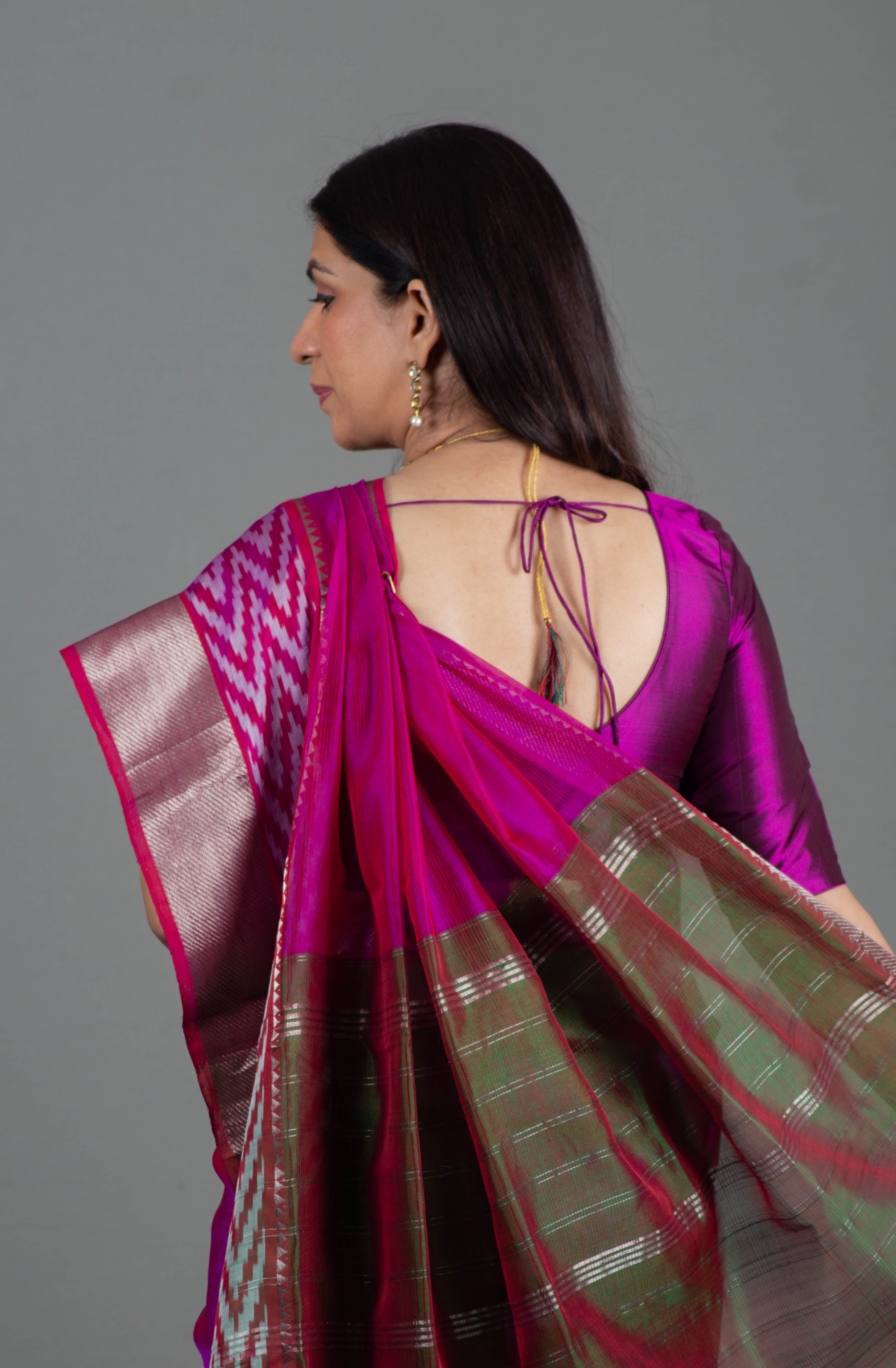 fancy designer wedding bridal party wear saree