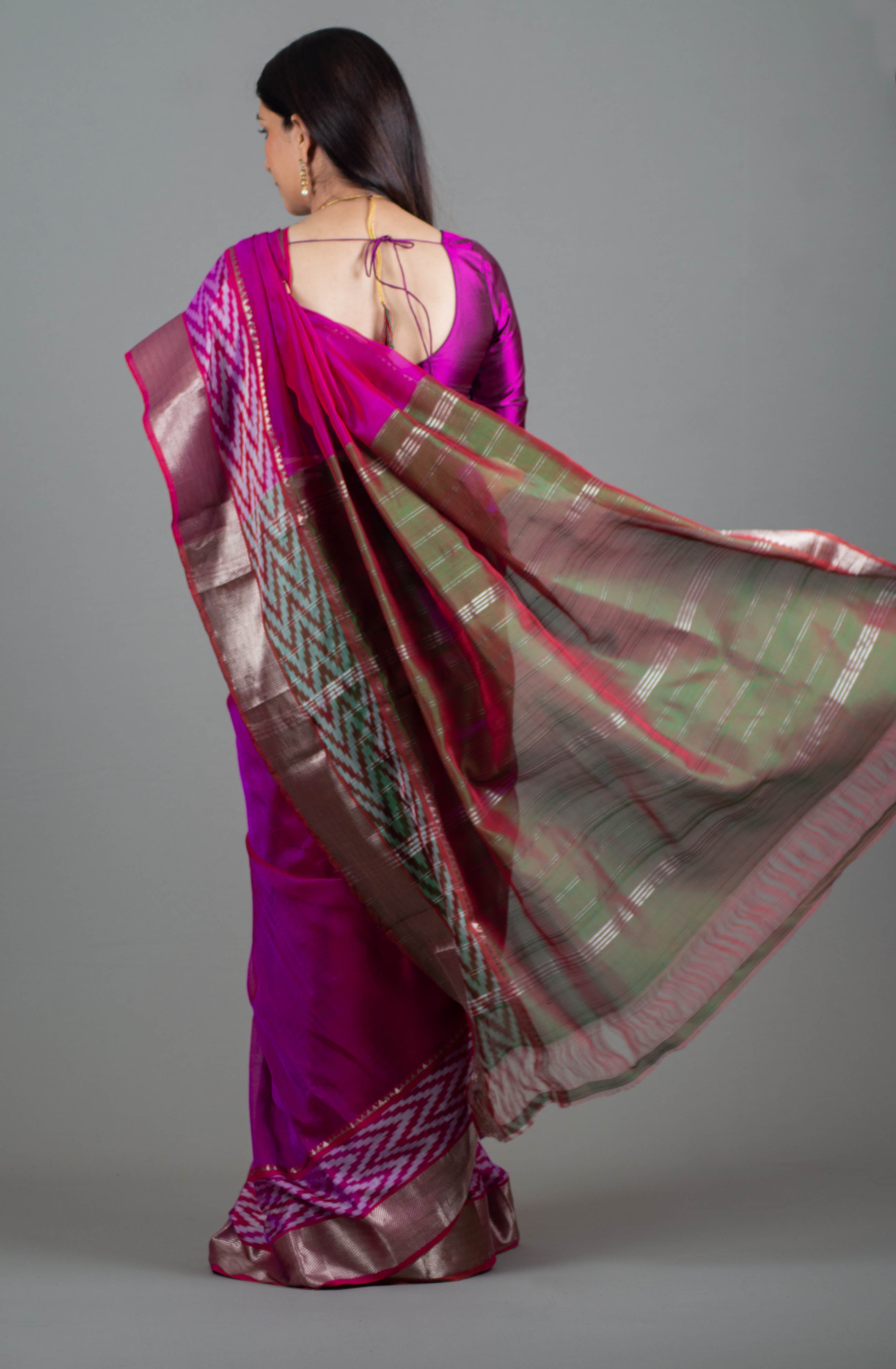 fancy designer wedding bridal party wear saree