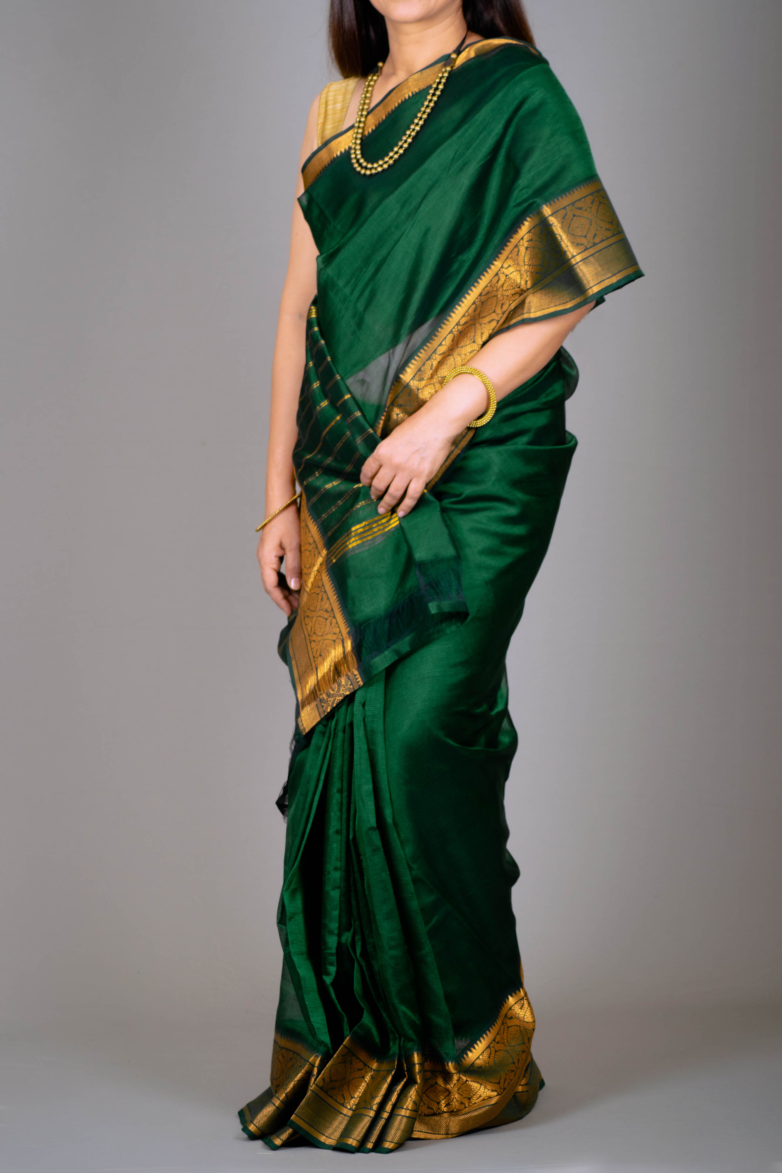 fancy designer wedding bridal party wear saree