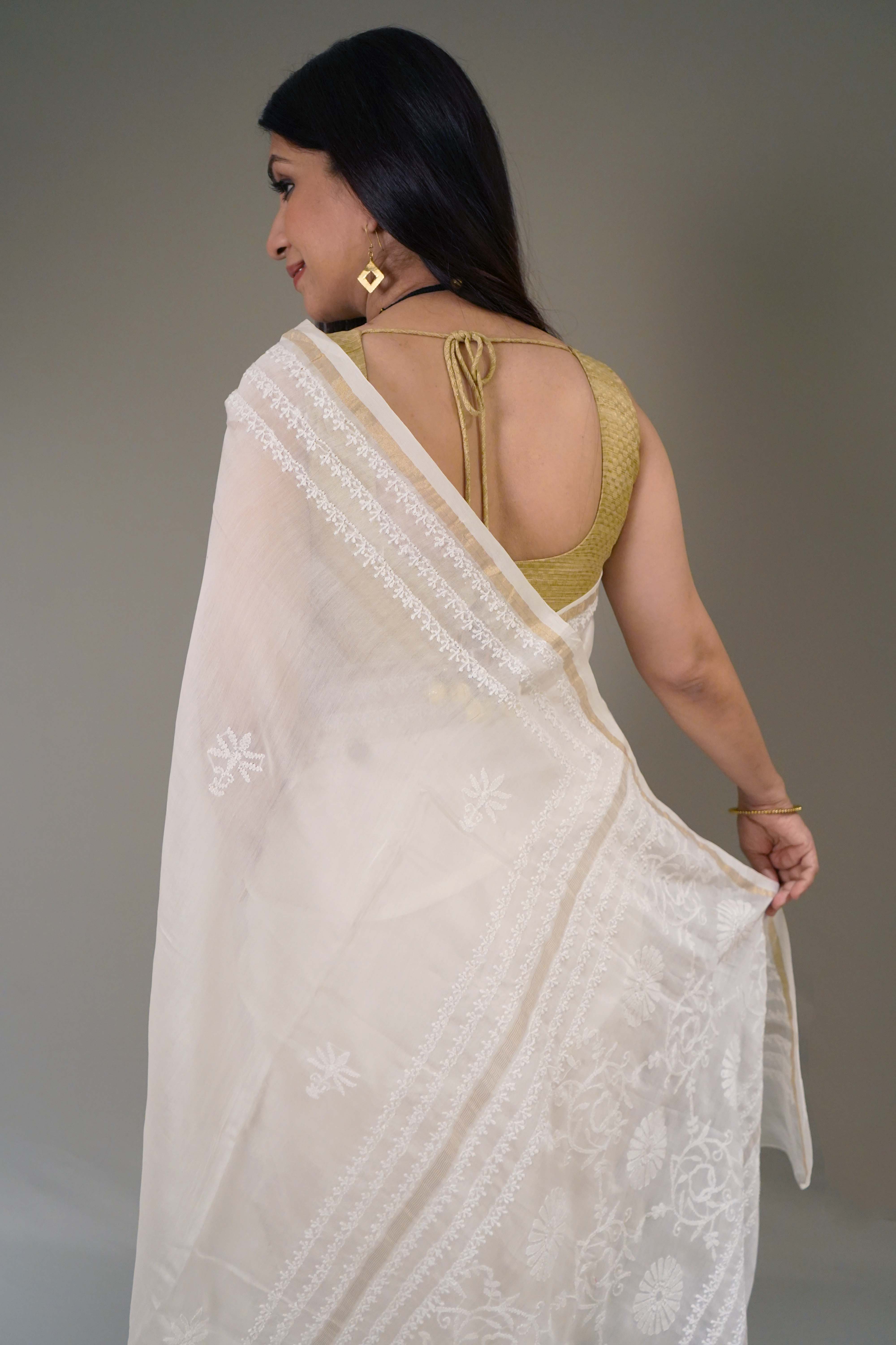 fancy designer wedding bridal party wear saree