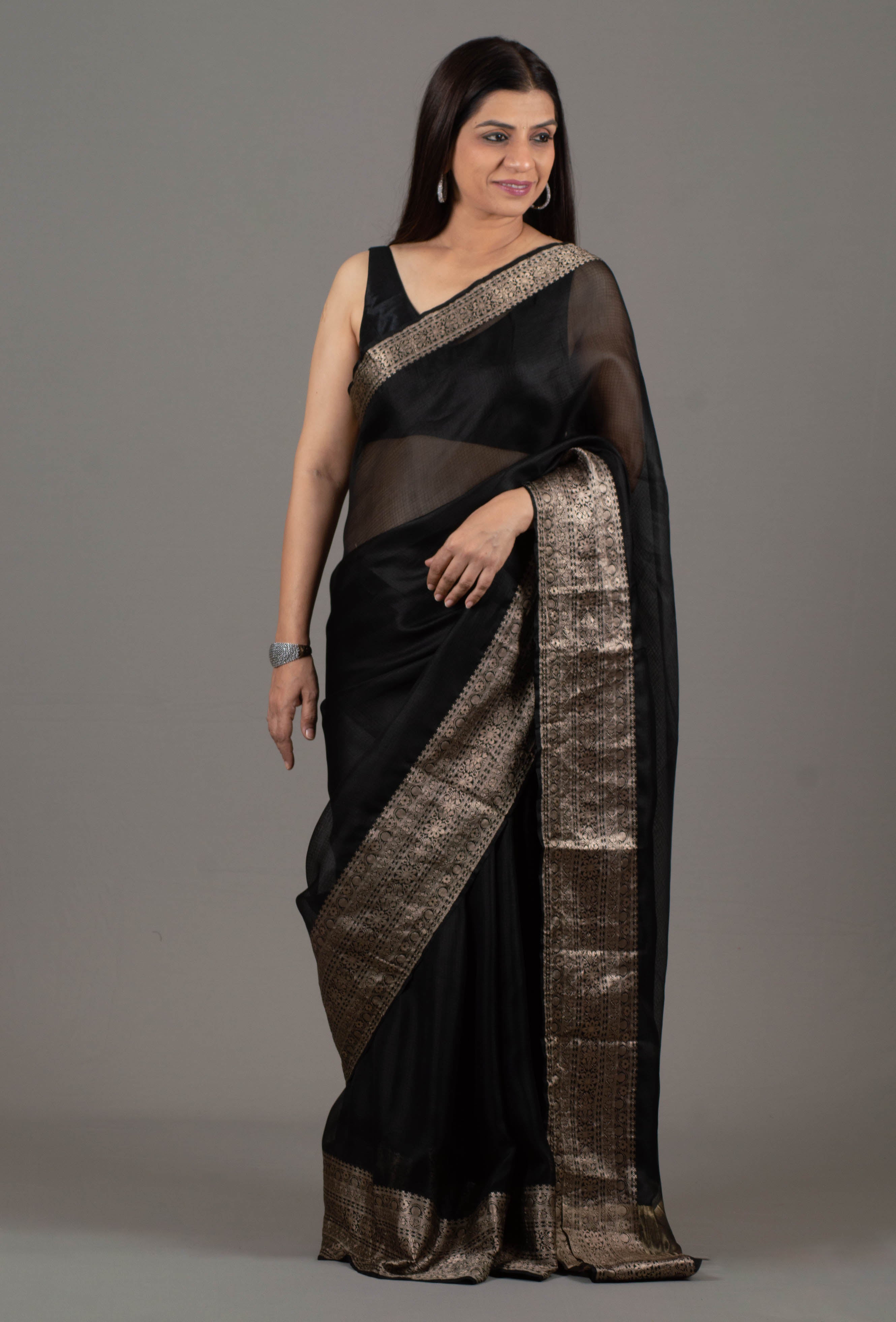 fancy designer wedding bridal party wear saree