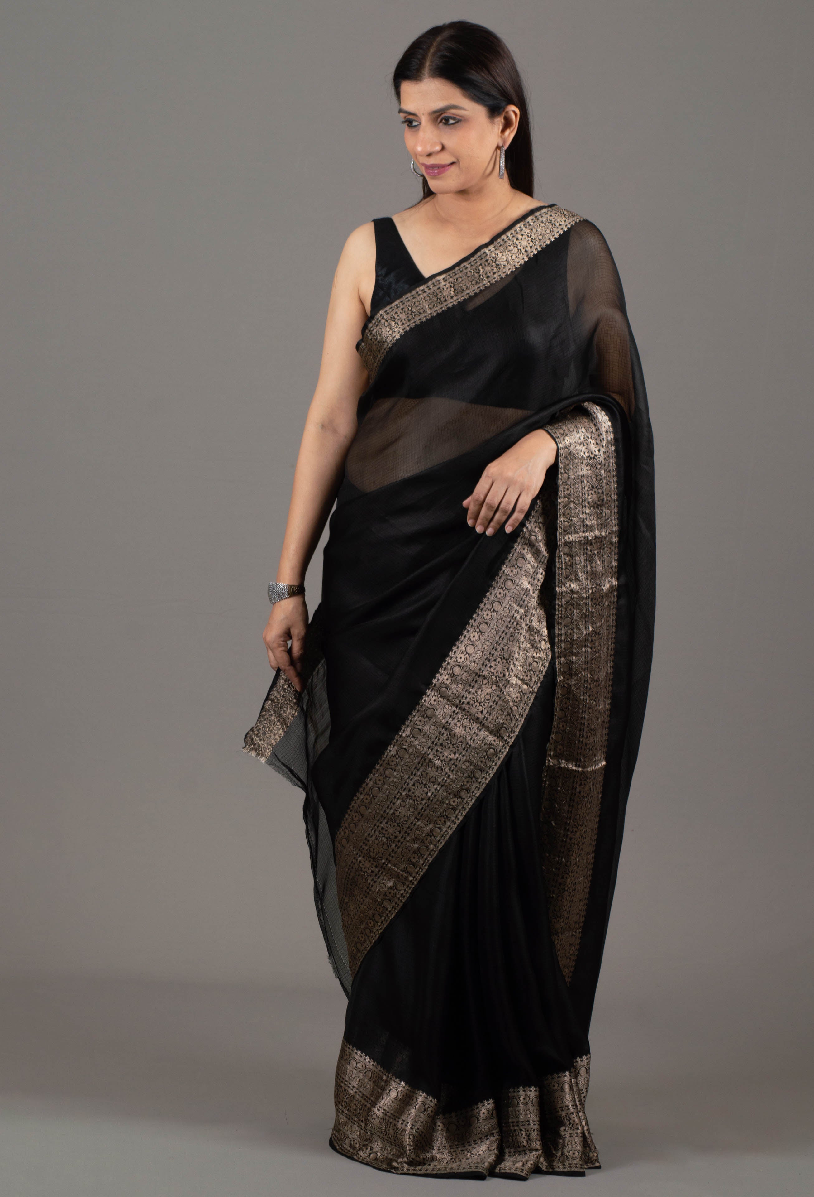 fancy designer wedding bridal party wear saree