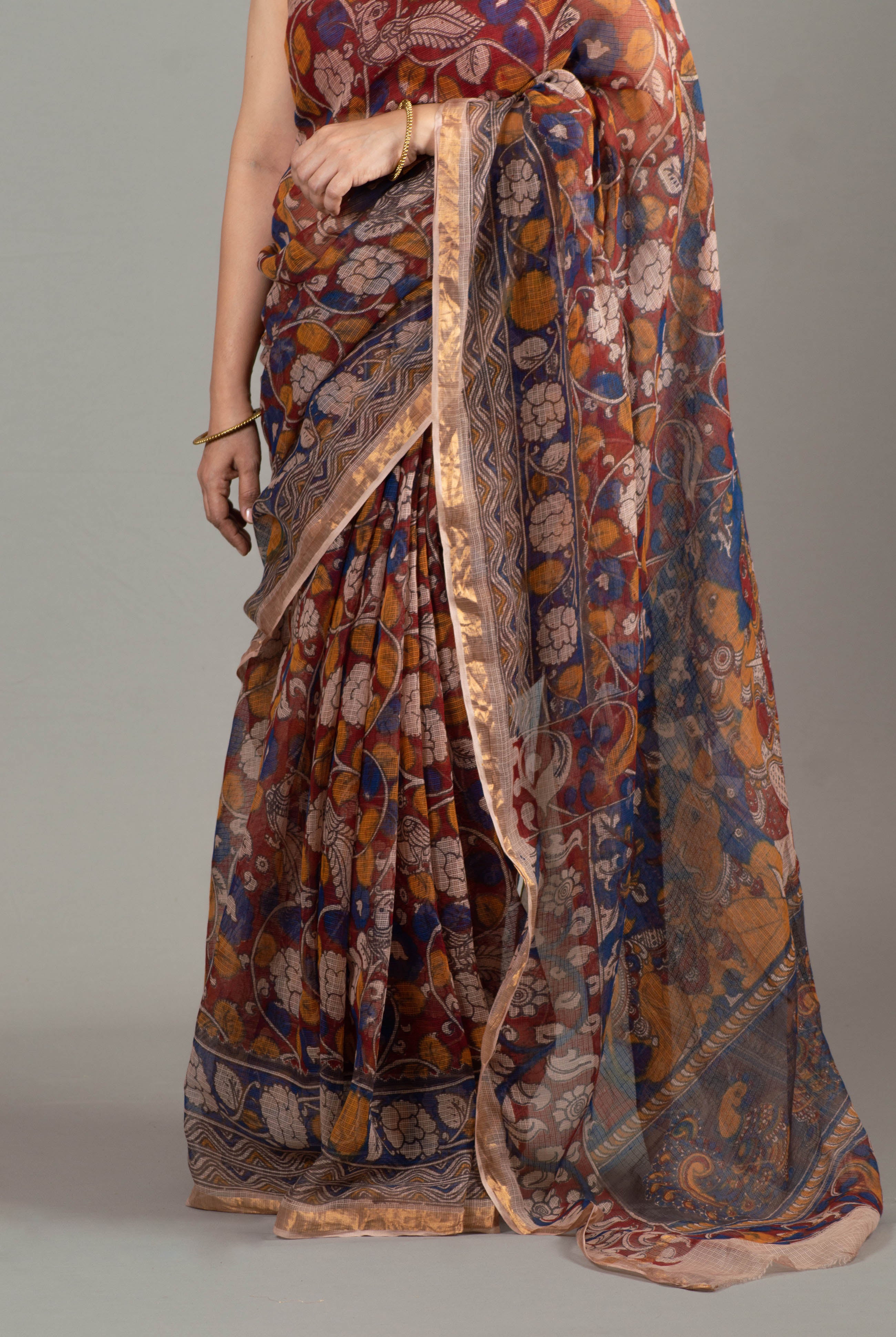 fancy designer wedding bridal party wear saree