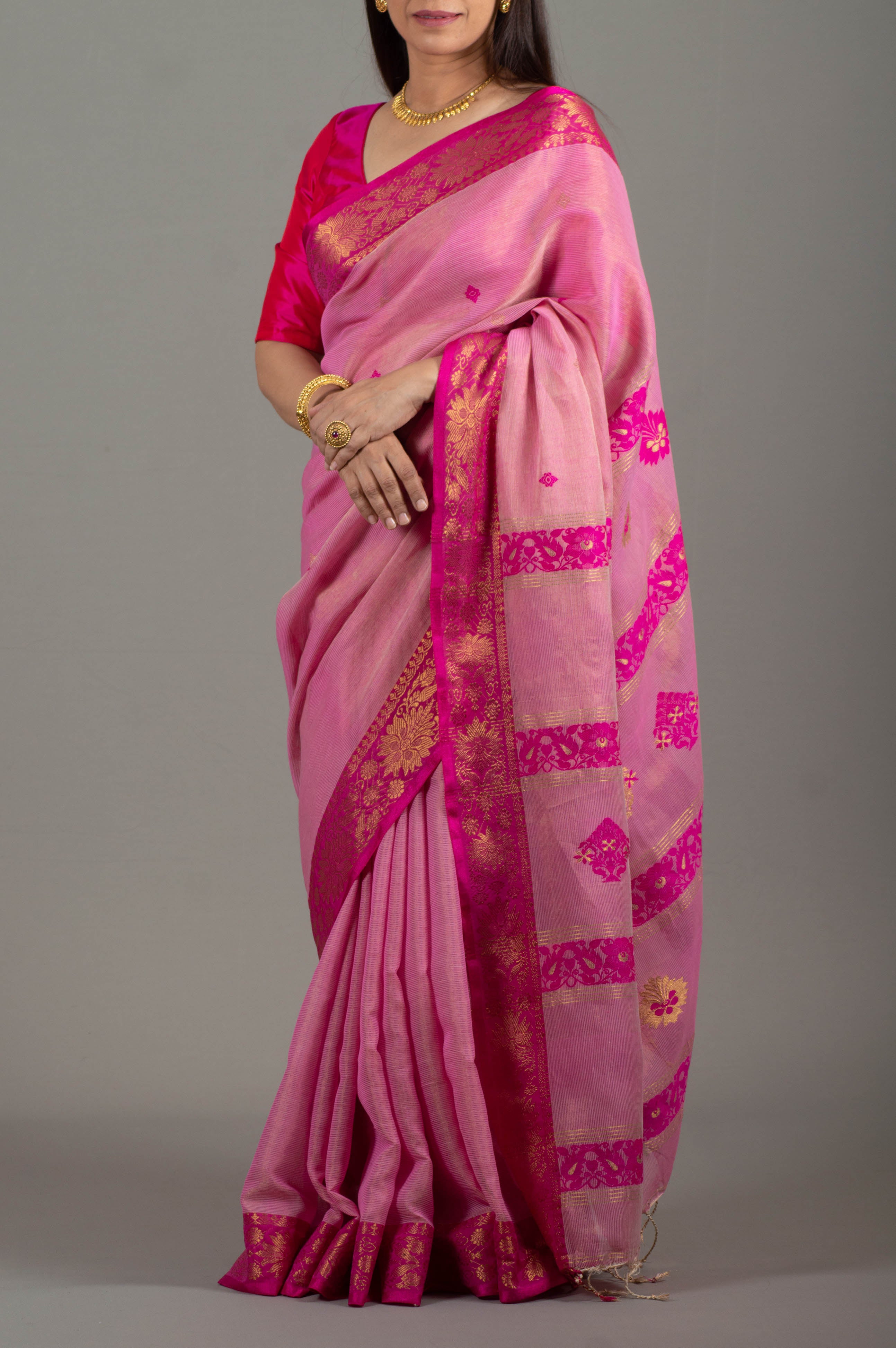 fancy designer wedding bridal party wear saree