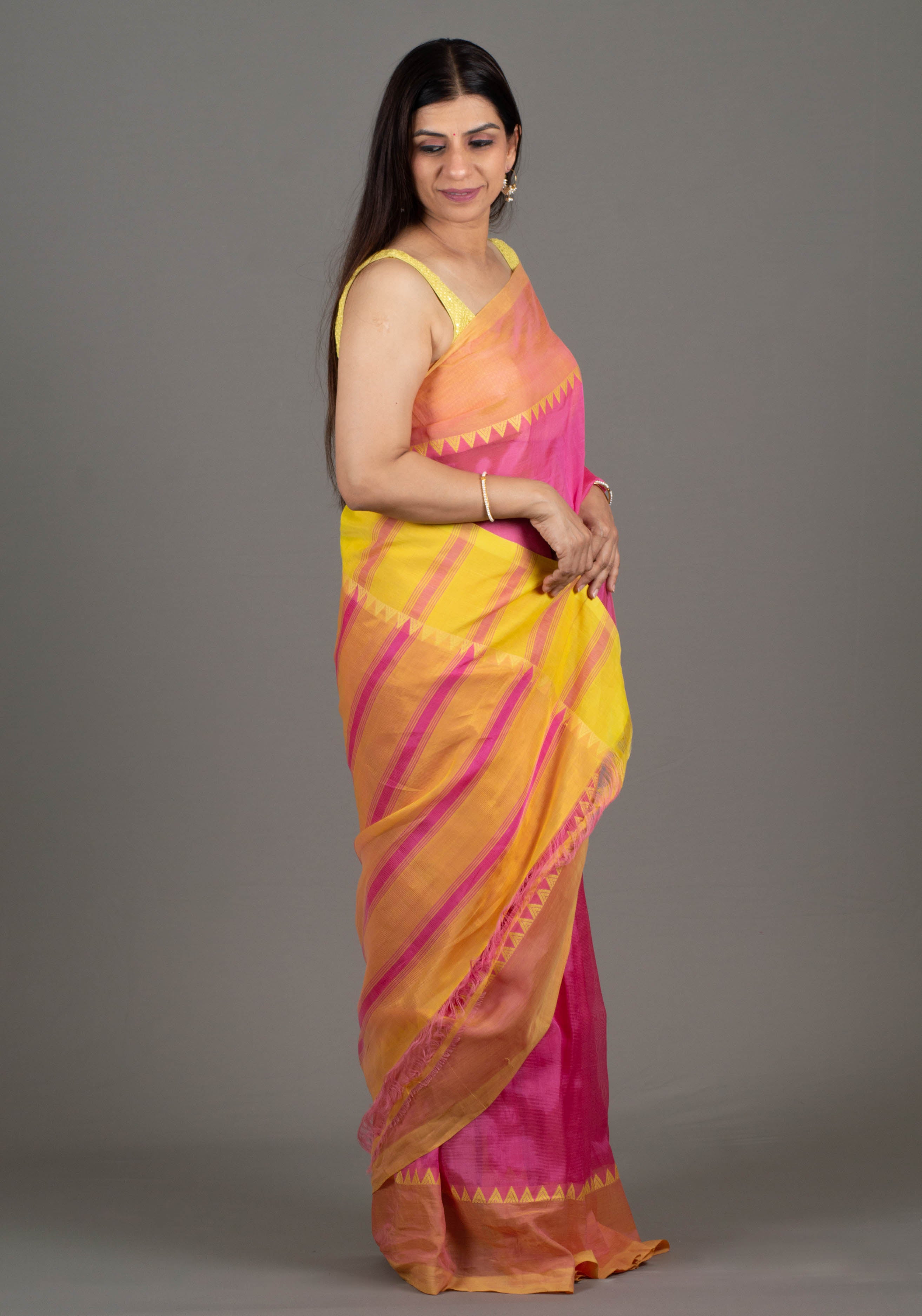 fancy designer wedding bridal party wear saree rock aur rani