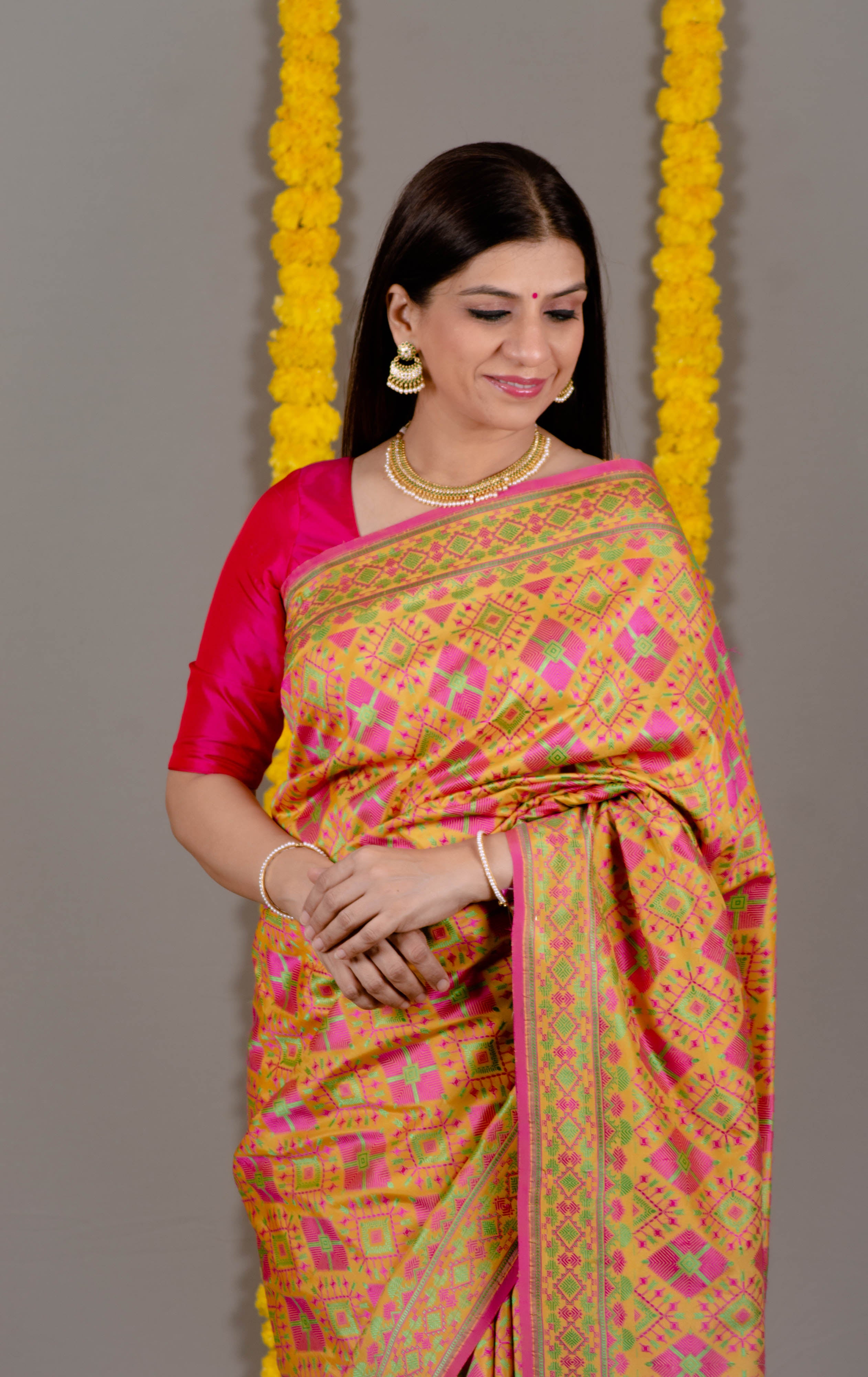 fancy designer wedding bridal party wear saree