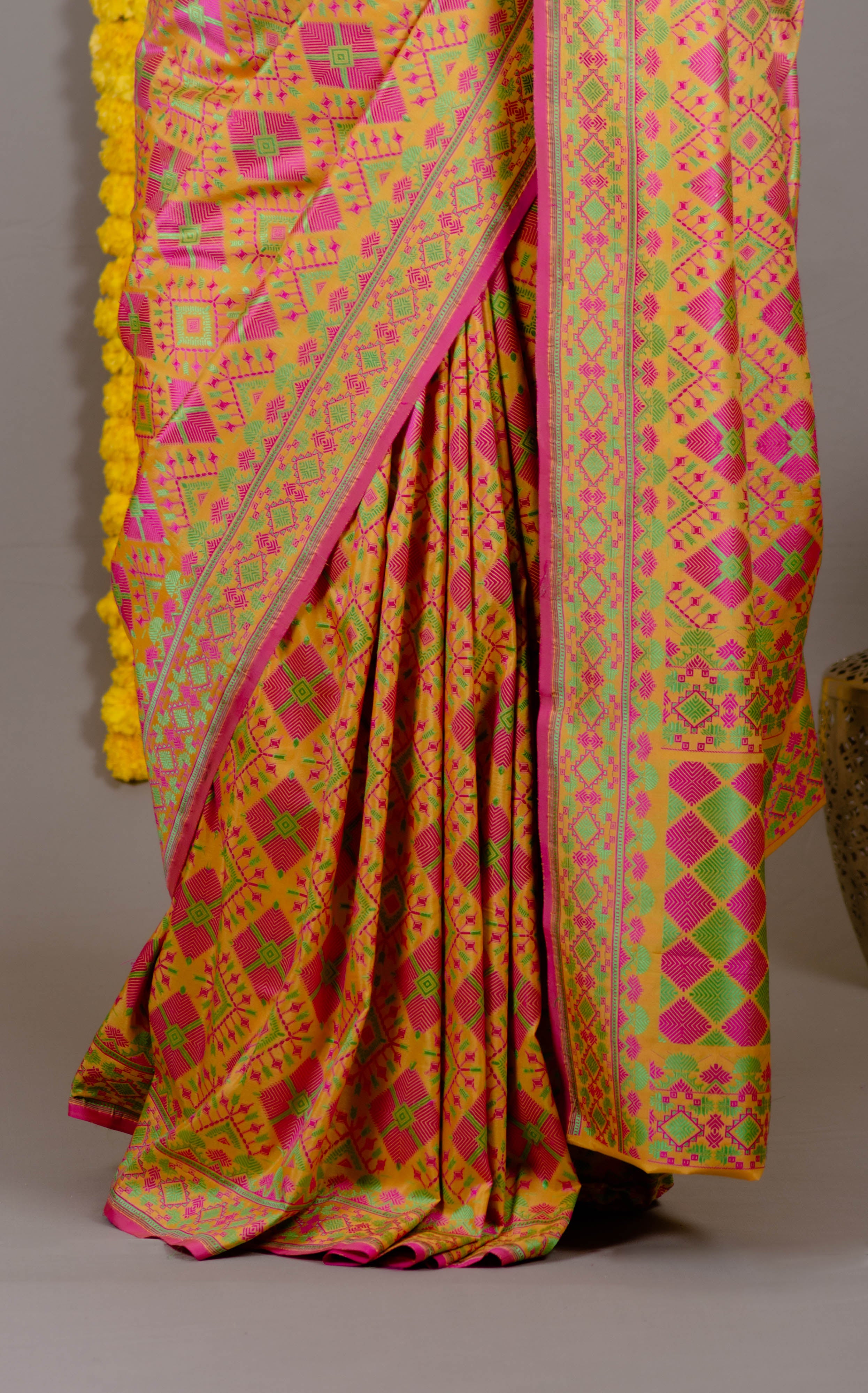 fancy designer wedding bridal party wear saree