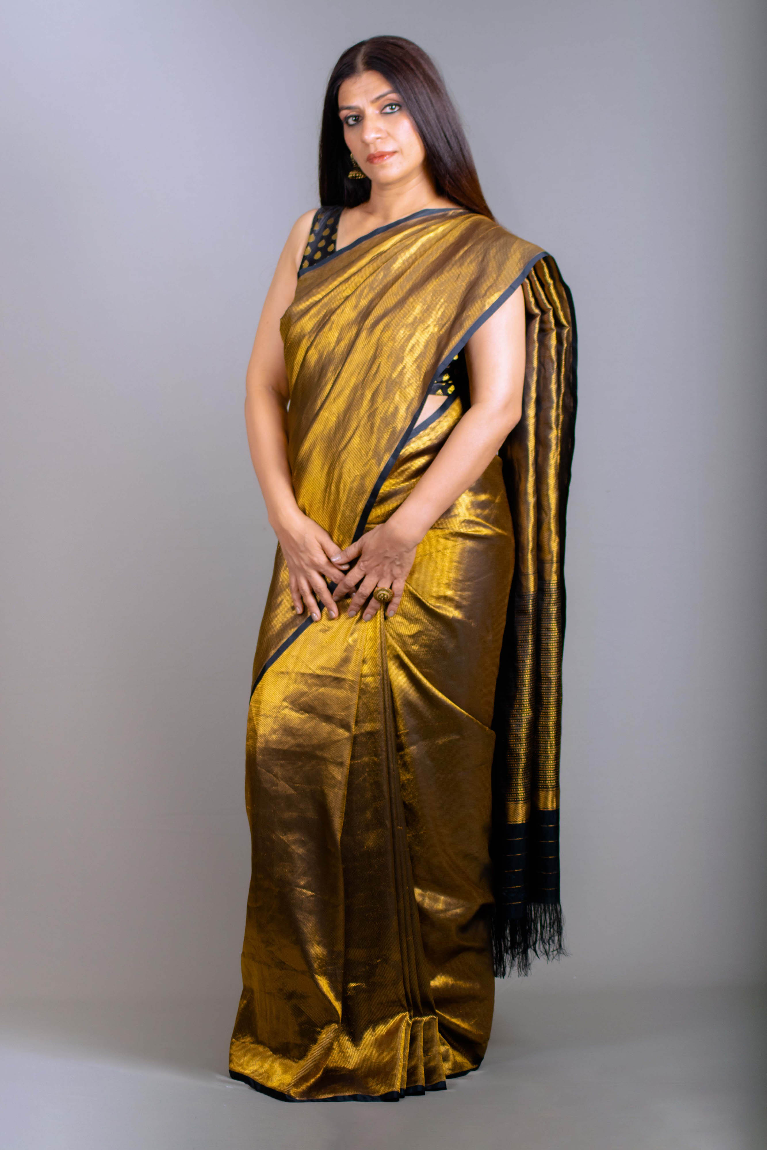 fancy designer wedding bridal party wear saree