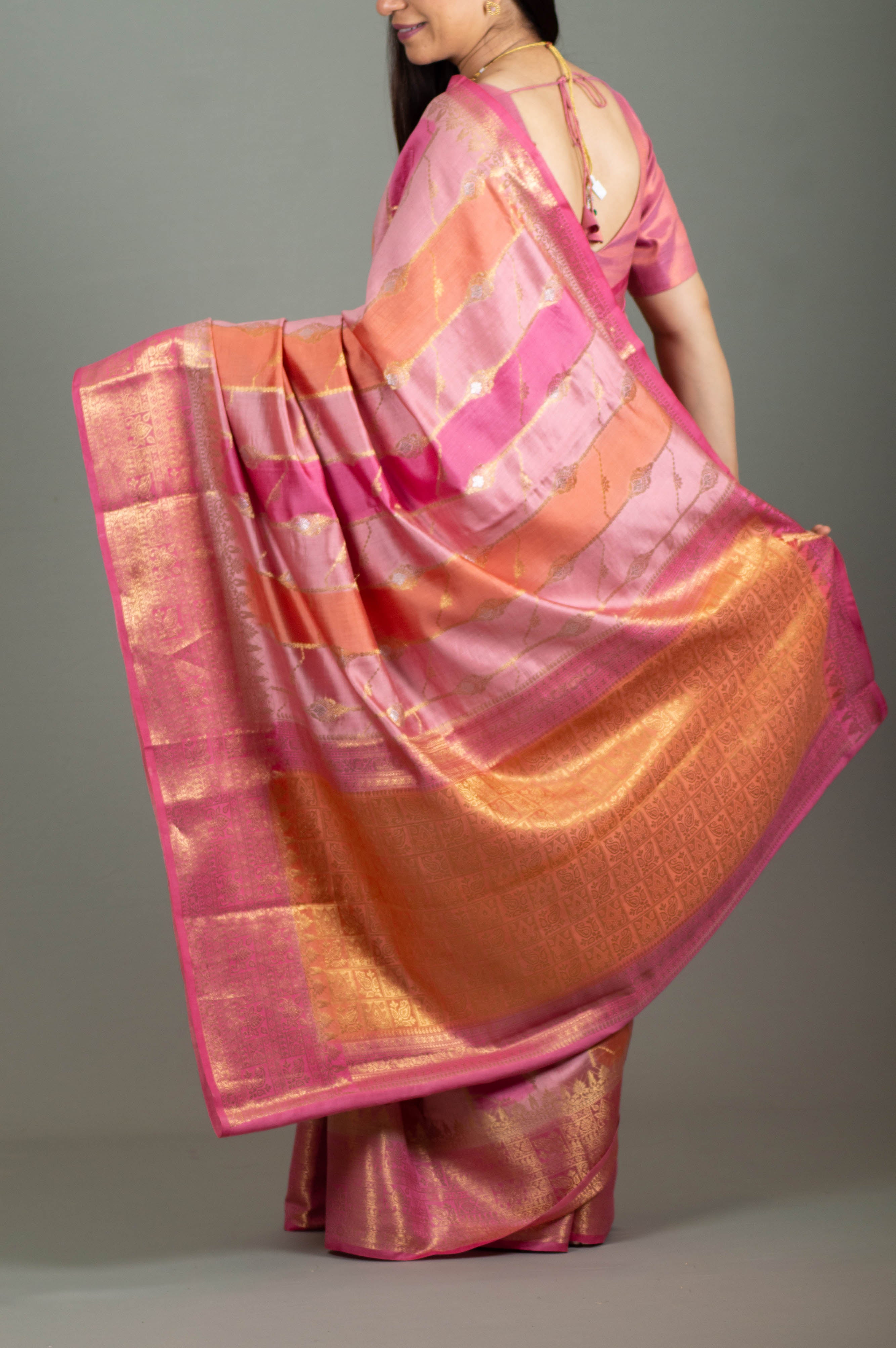 fancy designer wedding bridal party wear saree