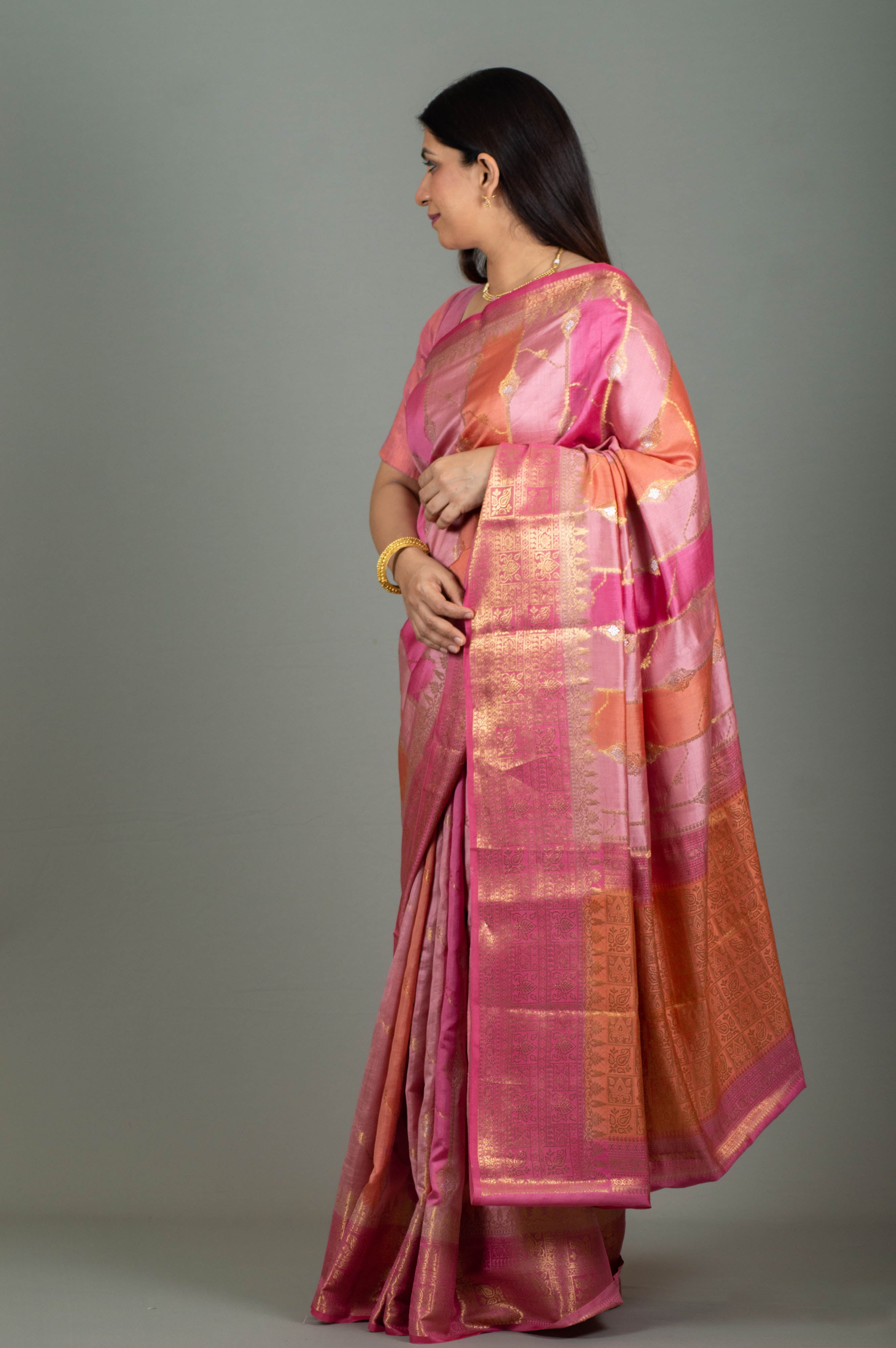 fancy designer wedding bridal party wear saree