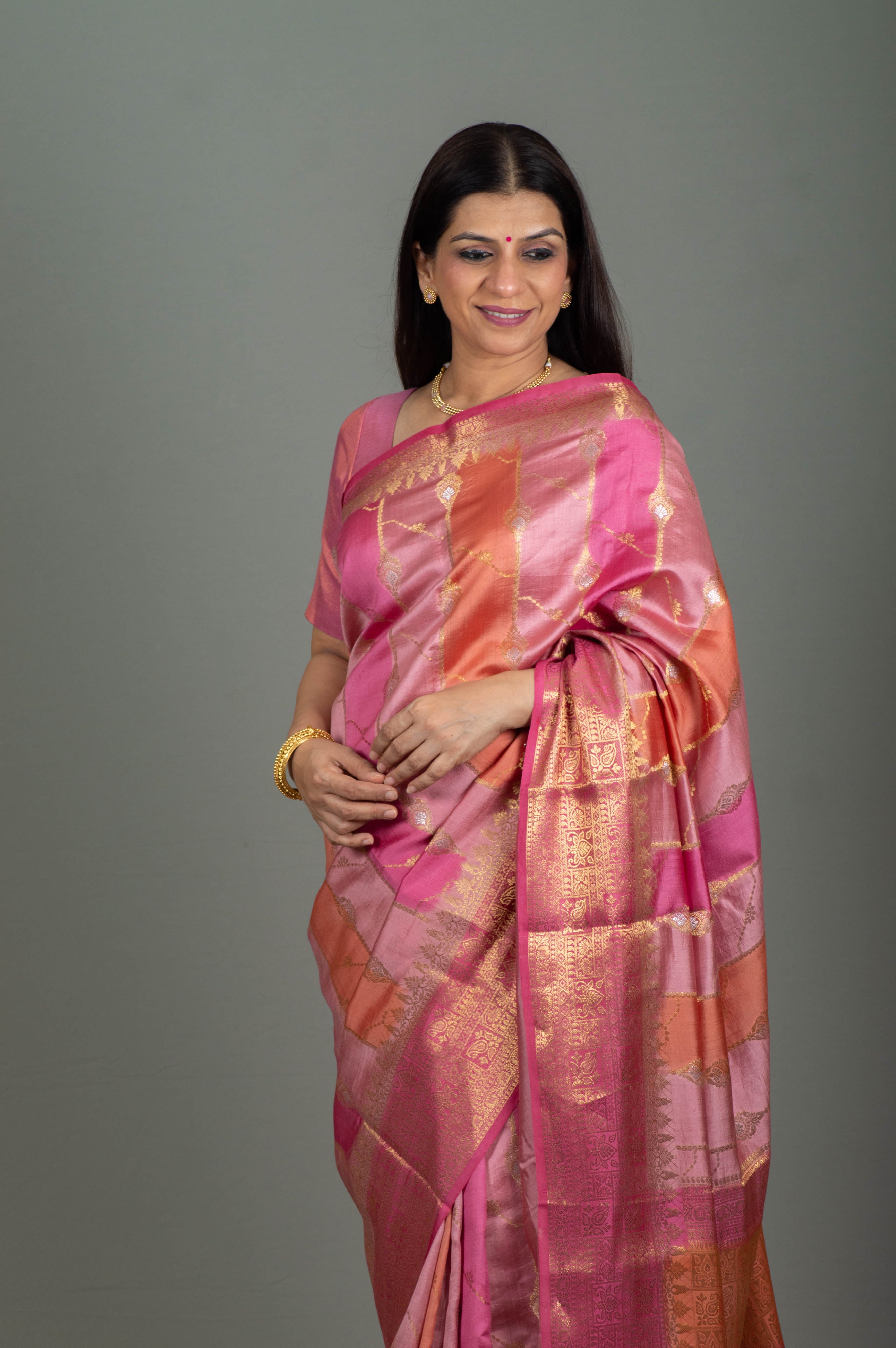 fancy designer wedding bridal party wear saree