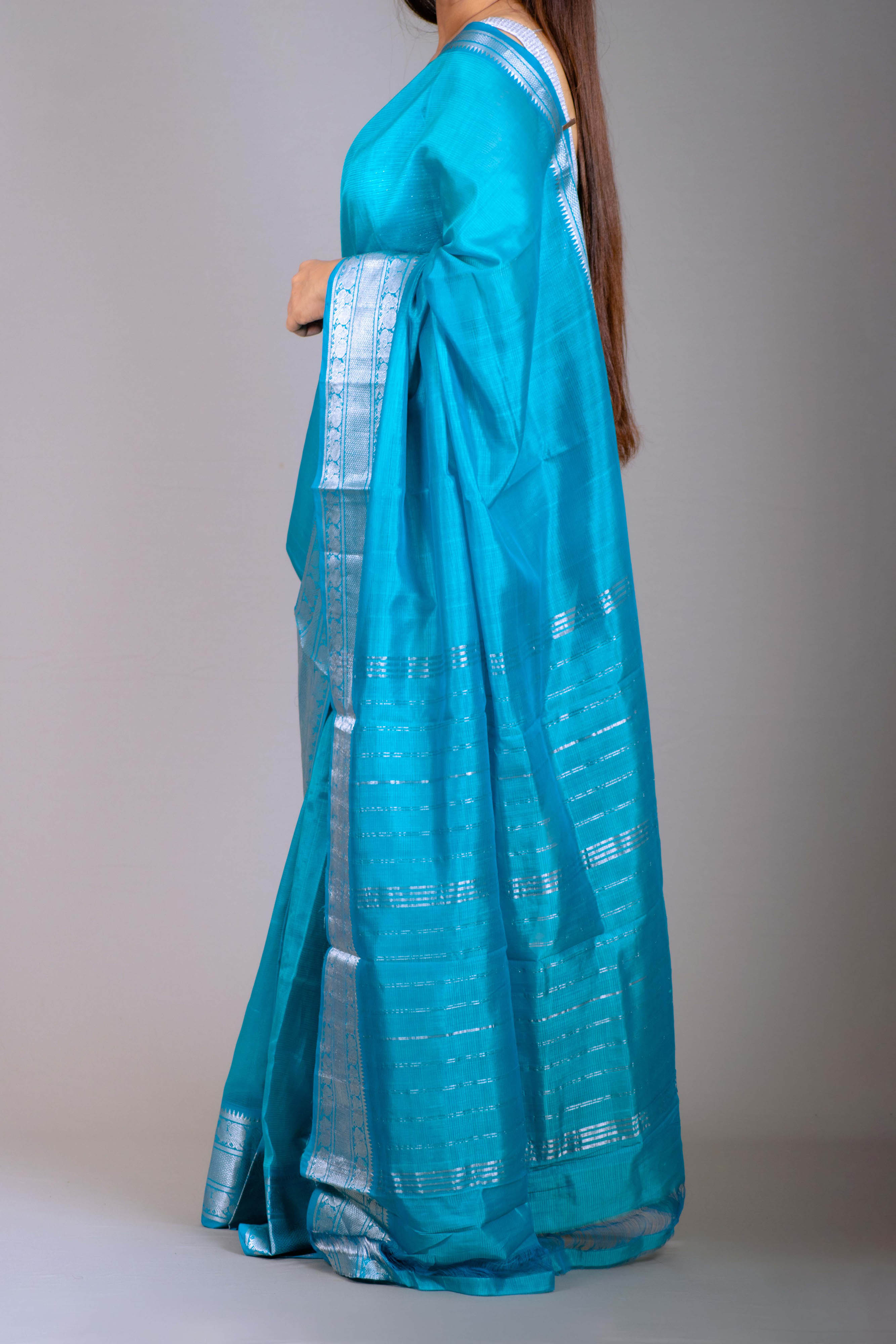 fancy designer wedding bridal party wear saree