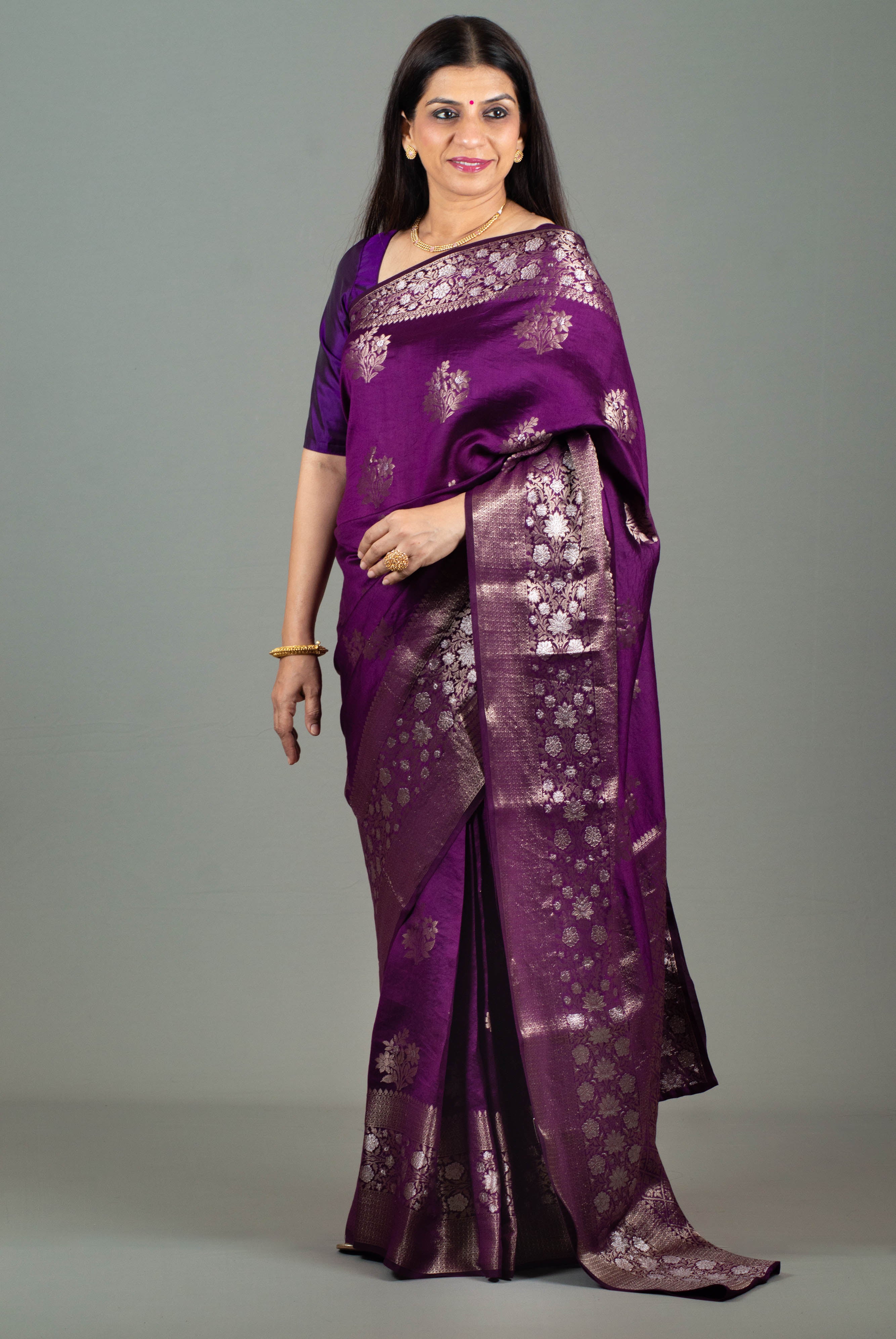 fancy designer wedding bridal party wear saree