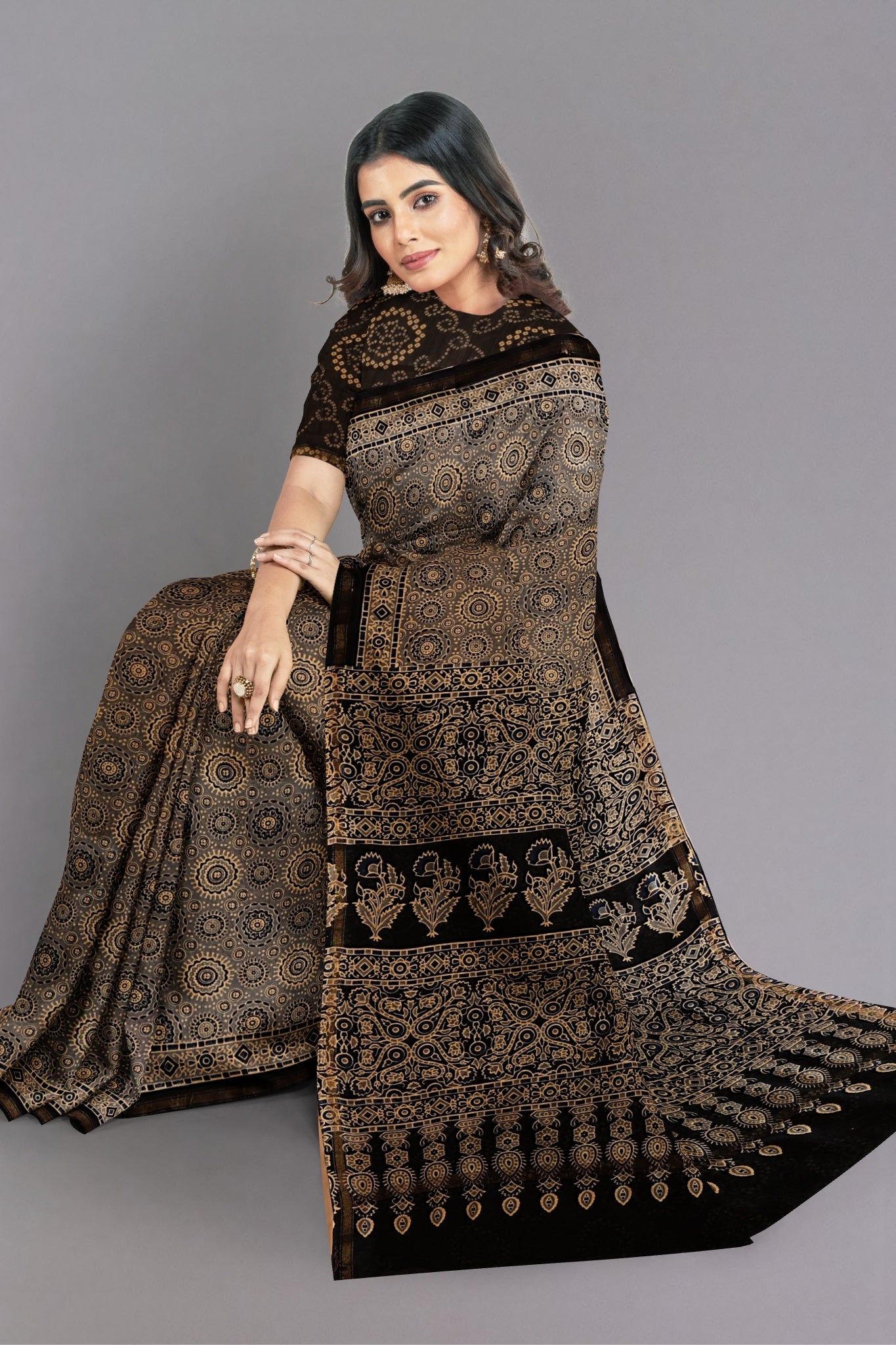 fancy designer wedding bridal party wear saree