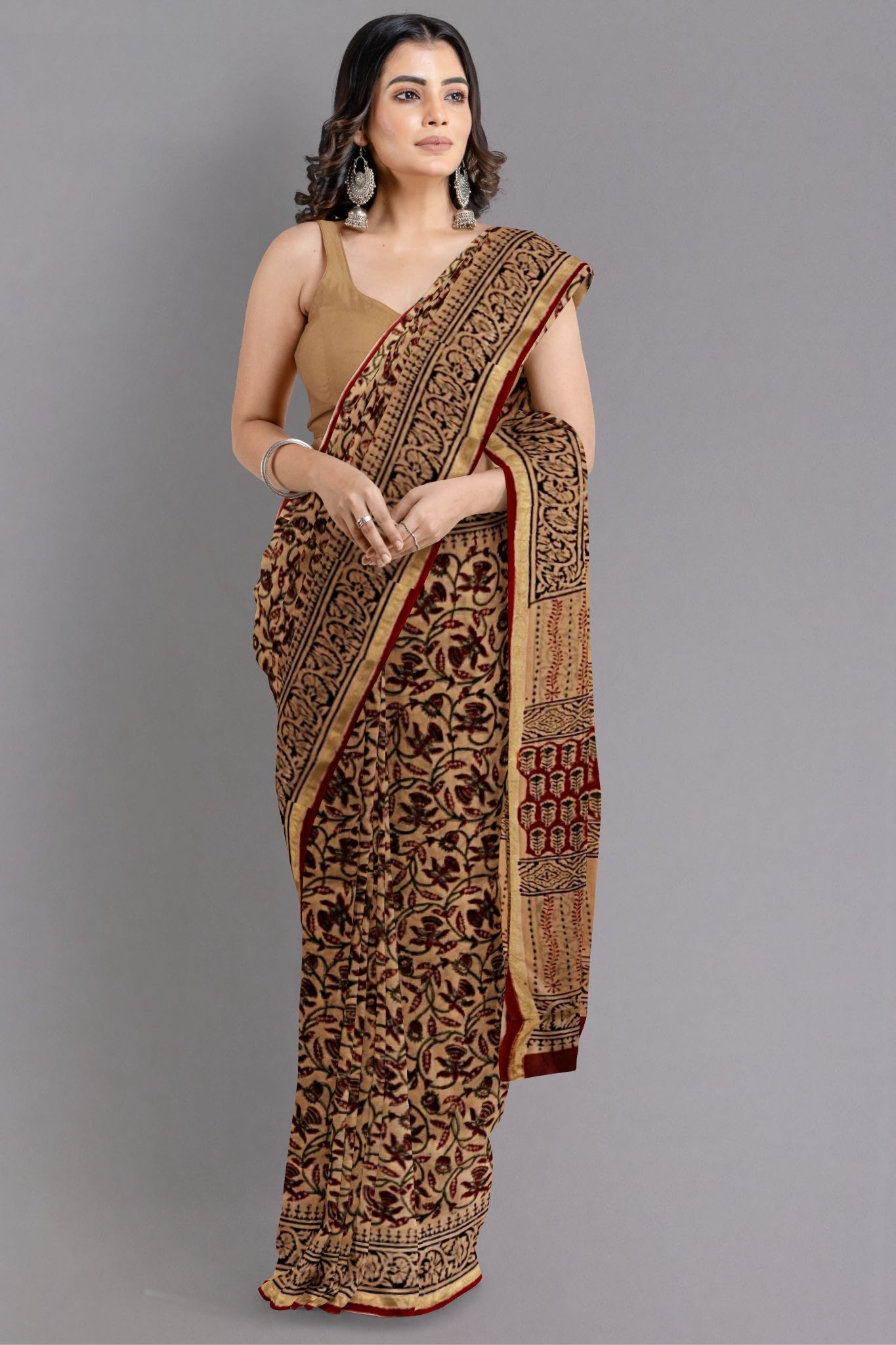fancy designer wedding bridal party wear saree