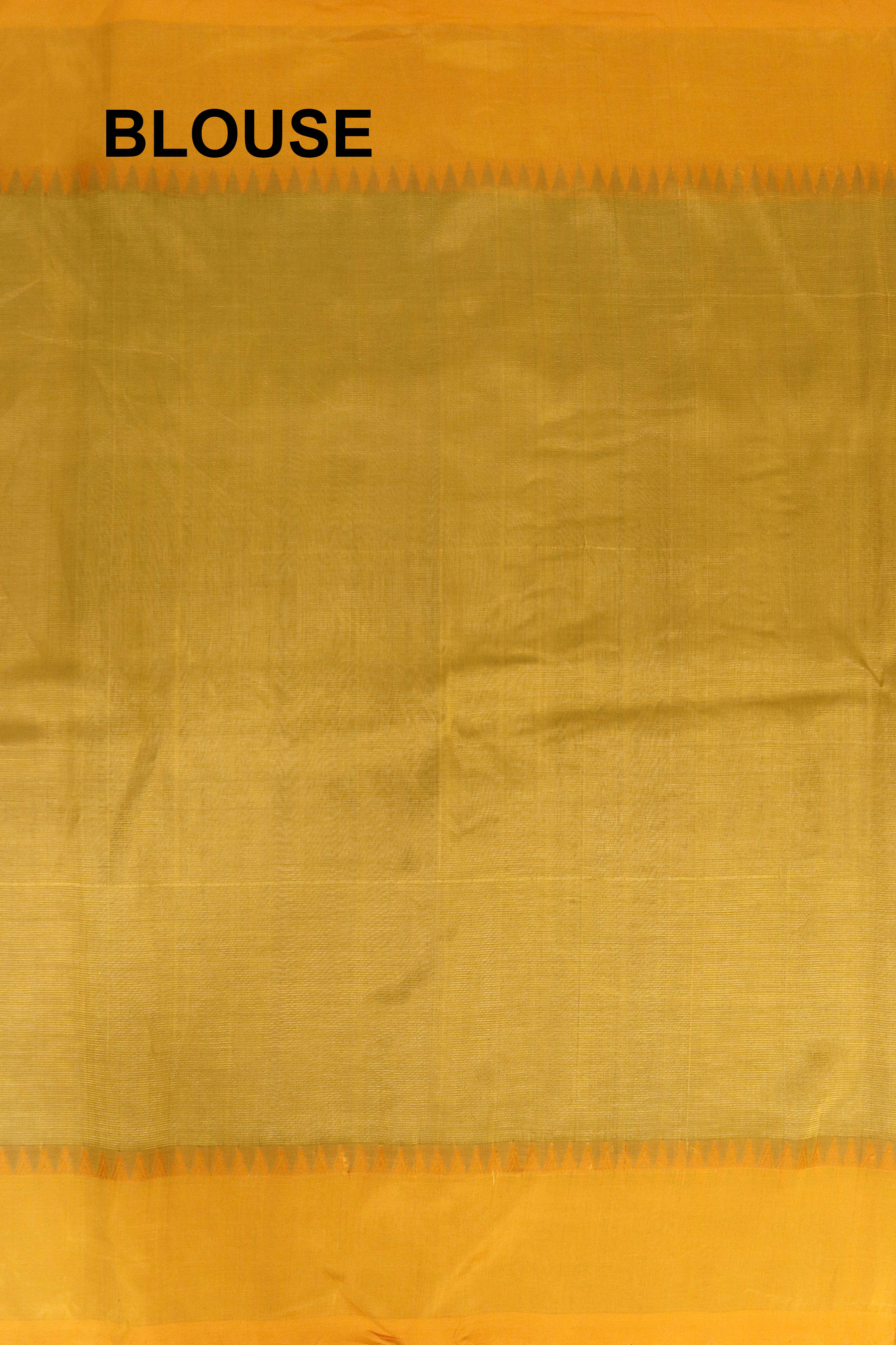 Urvi Pure Venkatagiri Silk Pattu Saree in Steel Grey & Golden Yellow Colour