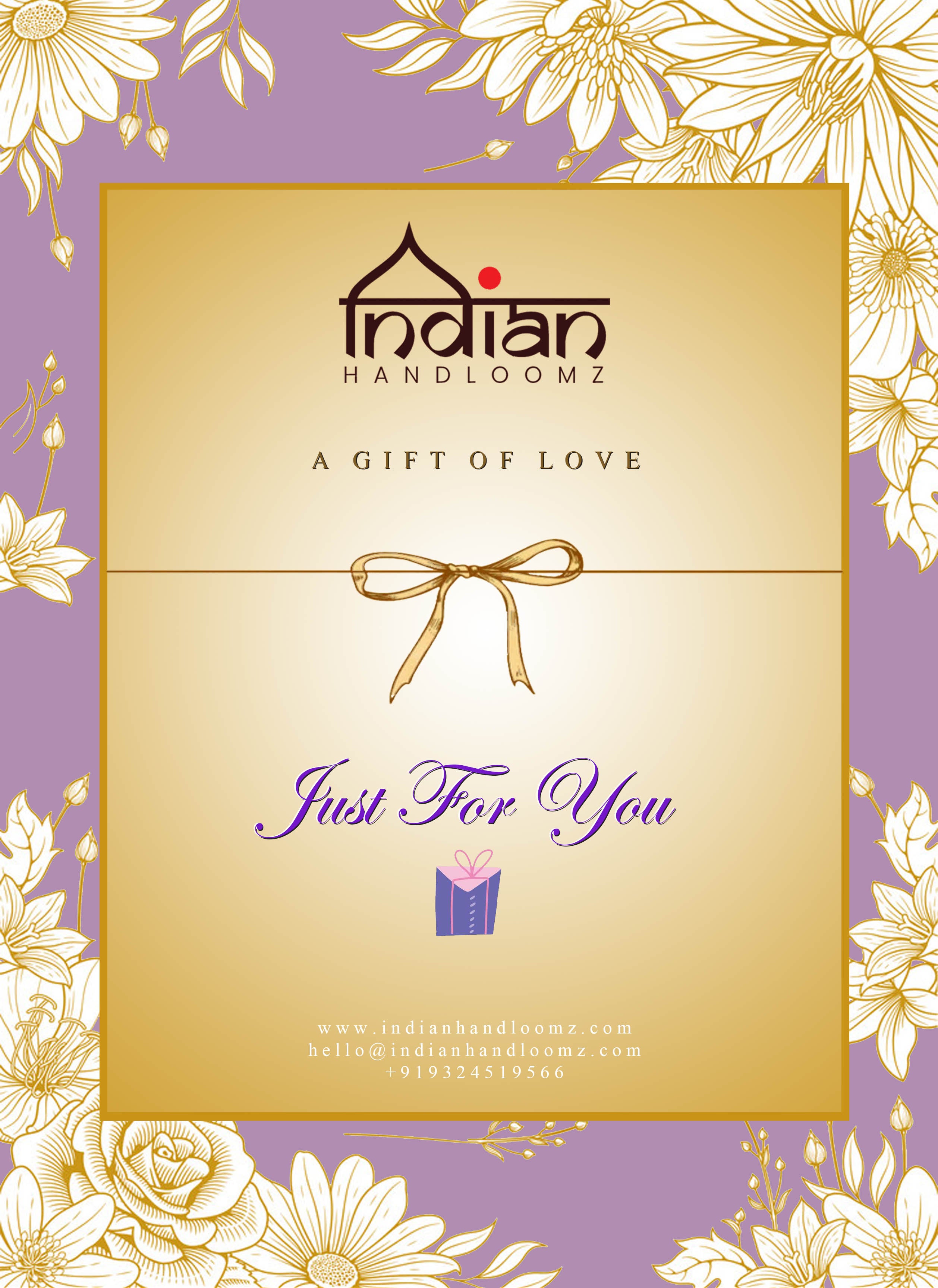 Just For You - Indian Handloomz