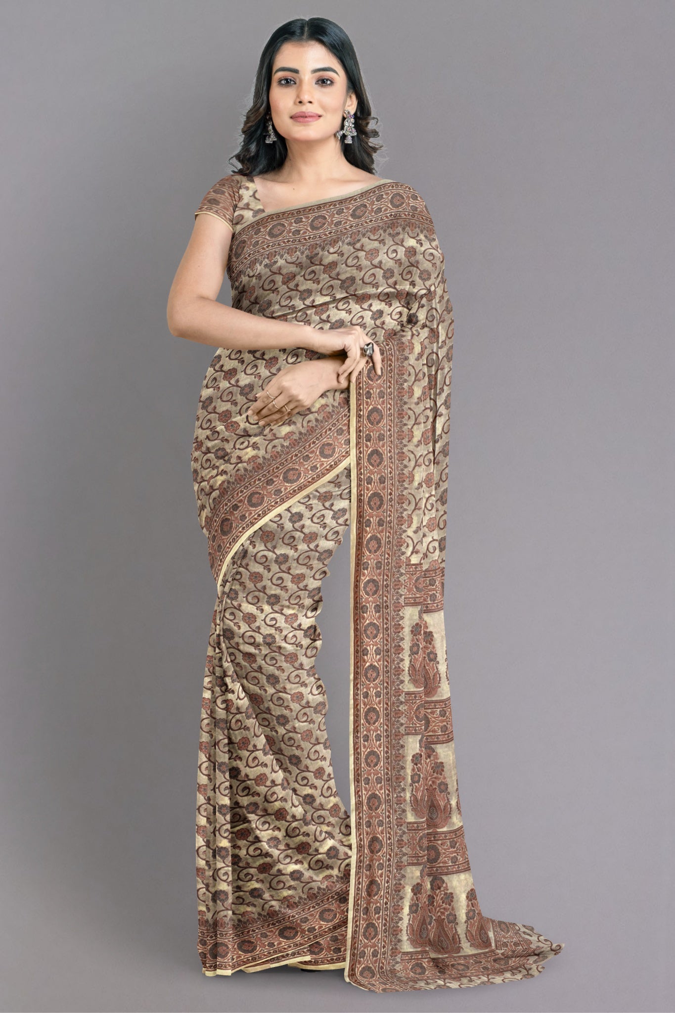fancy designer wedding bridal party wear saree