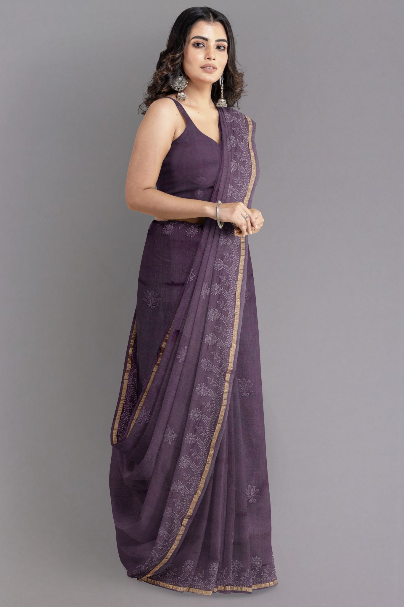 fancy designer wedding bridal party wear saree