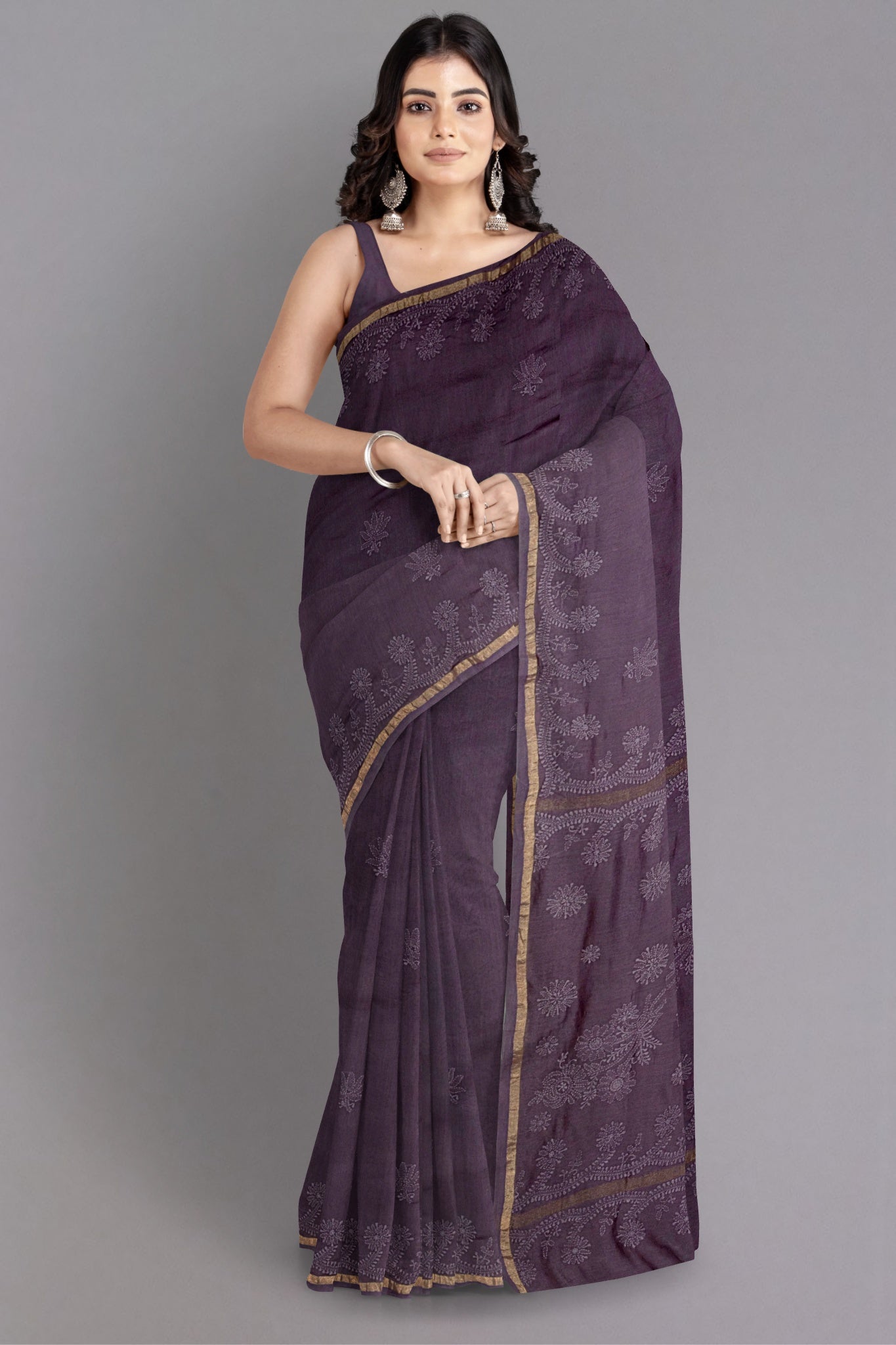 fancy designer wedding bridal party wear saree