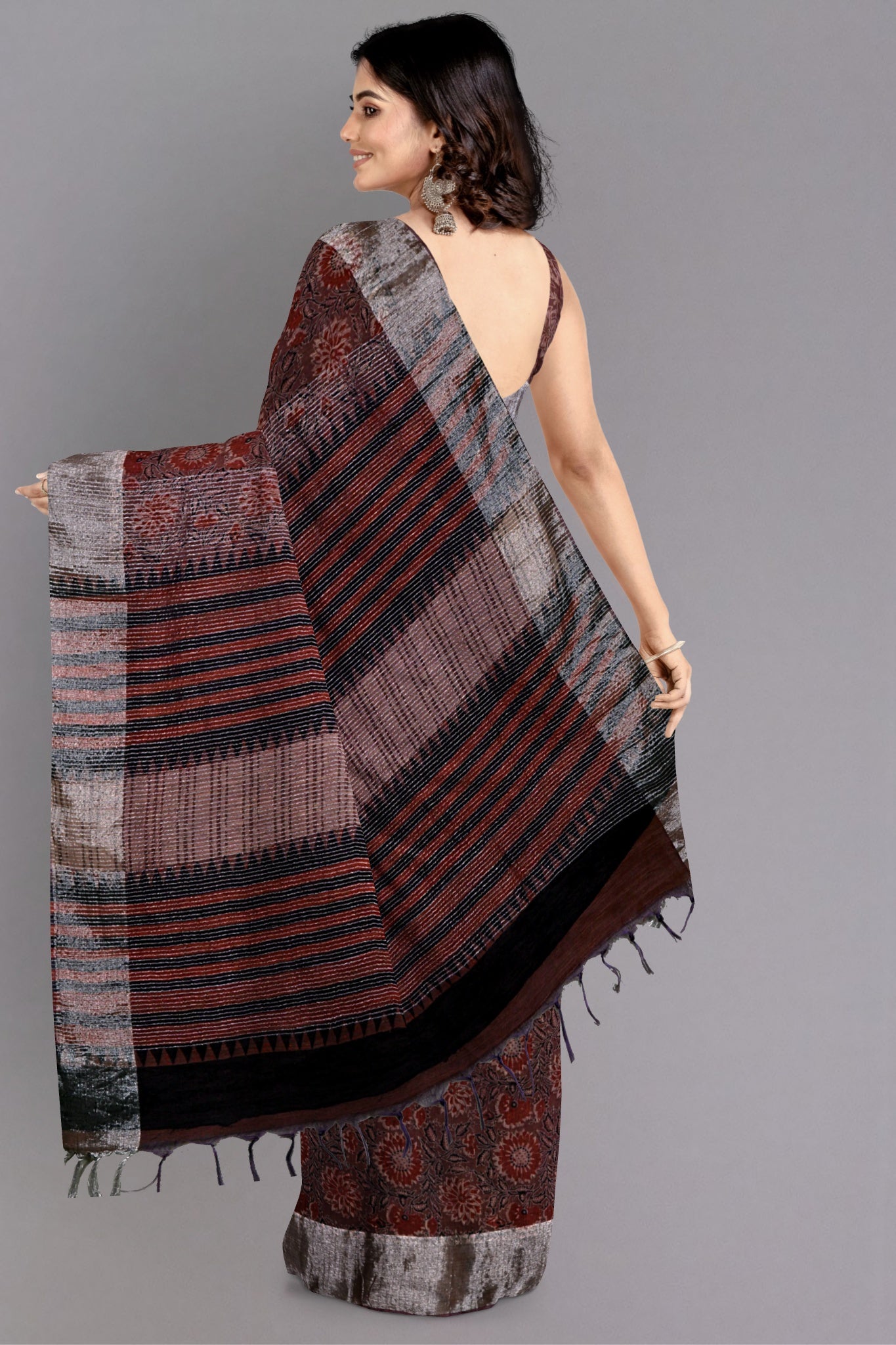 fancy designer wedding bridal party wear saree