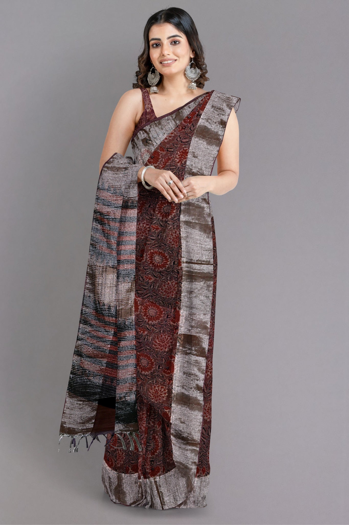 fancy designer wedding bridal party wear saree