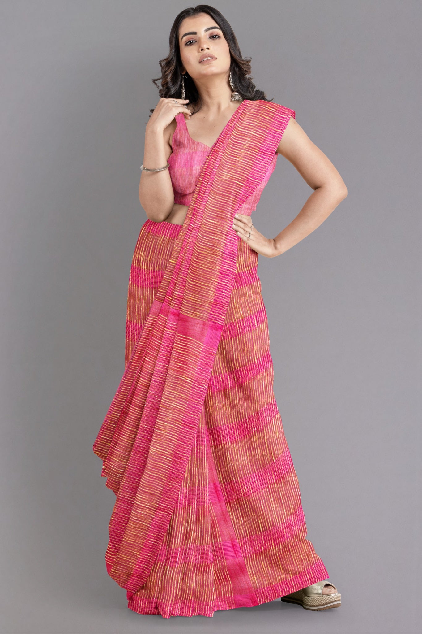 fancy designer wedding bridal party wear saree