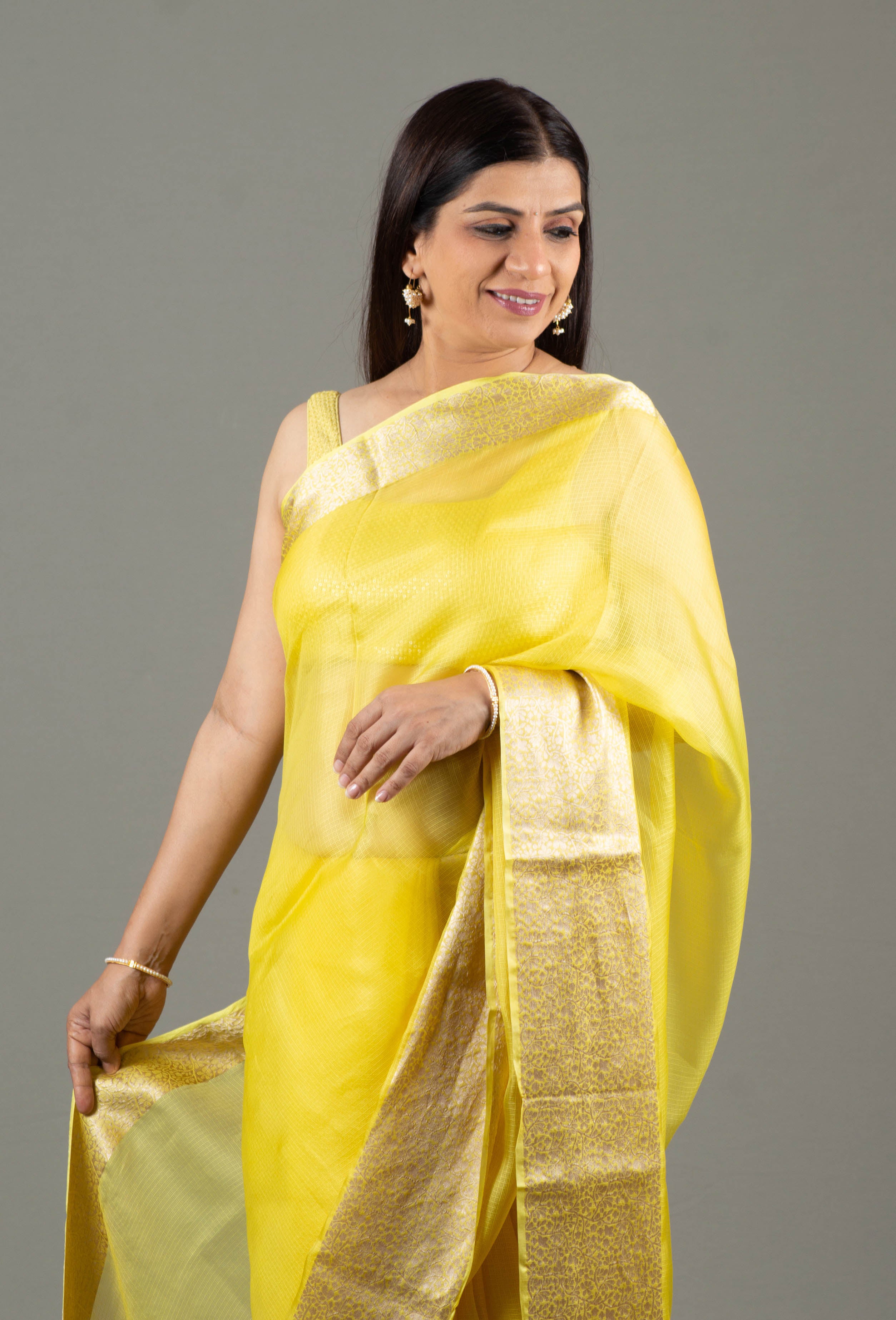 fancy designer wedding bridal party wear saree